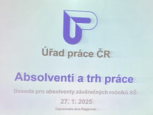 27. ledna 2025 - Absolventi a trh práce